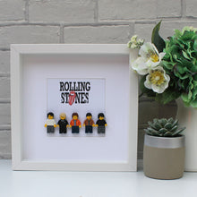 Load image into Gallery viewer, The Stones Minifigure white box frame