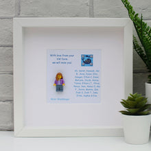 Load image into Gallery viewer, A Class thank you to your favourite teacher white frame