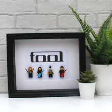 Load image into Gallery viewer, Black Luxury minifigure frame of the band Tool