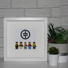 Load image into Gallery viewer, 5 of Take That Minifigure white box frame
