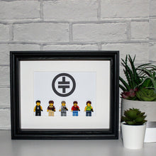 Load image into Gallery viewer, 5 of Take That Minifigure black luxury frame

