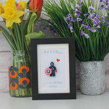 Load image into Gallery viewer, I Have a Hero I Call Him ......... LEGO® Frame
