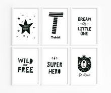 Load image into Gallery viewer, Scandinavian Nursery Decor Prints