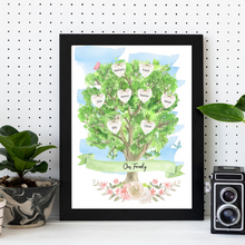 Load image into Gallery viewer, Personalised Family Tree