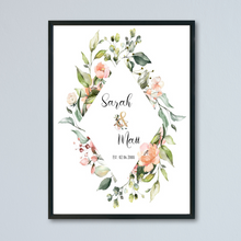 Load image into Gallery viewer, Wedding Gift Floral Print