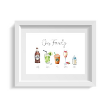 Load image into Gallery viewer, Personalised Drink Print
