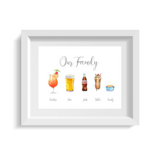 Load image into Gallery viewer, Personalised Drink Print