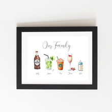 Load image into Gallery viewer, Personalised Drink Print