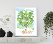 Load image into Gallery viewer, Personalised Family Tree