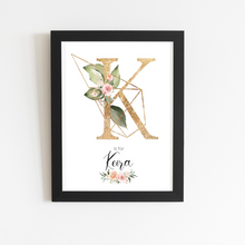 Load image into Gallery viewer, Personalised initial print
