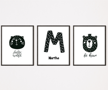 Load image into Gallery viewer, Scandinavian Nursery Decor Prints