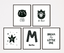 Load image into Gallery viewer, Scandinavian Nursery Decor Prints