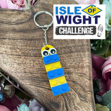 Load image into Gallery viewer, Isle Of Wight jurassic coast action challenge keyring
