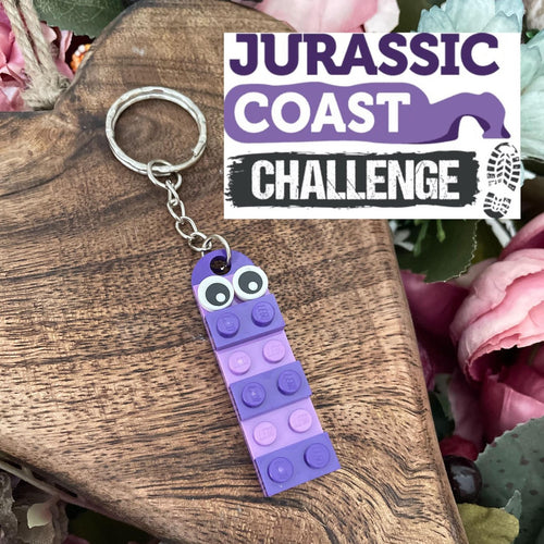 jurassic coast action challenge keyring