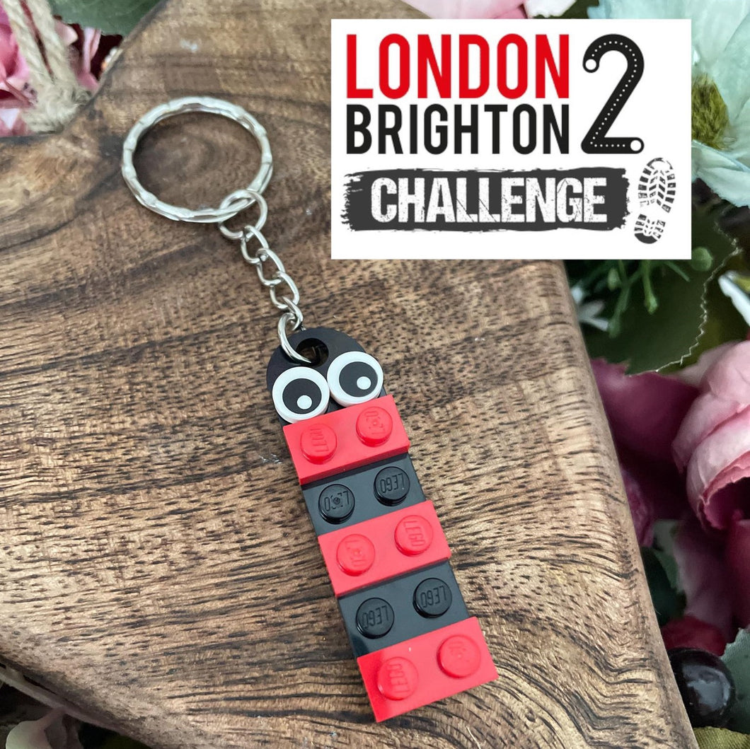 London 2 Brighton action challenge keyring