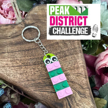 Load image into Gallery viewer, Peak District action challenge keyring
