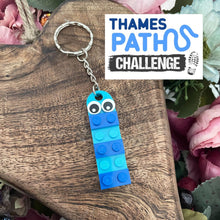 Load image into Gallery viewer, Thames Path action challenge keyring