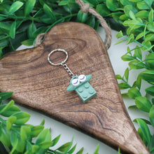 Load image into Gallery viewer, Yoda Lego Keyring