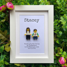 Load image into Gallery viewer, Will you be my Godparent? LEGO® Frame