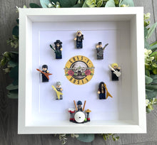 Load image into Gallery viewer, Guns n Roses LEGO® Minifigure Frame
