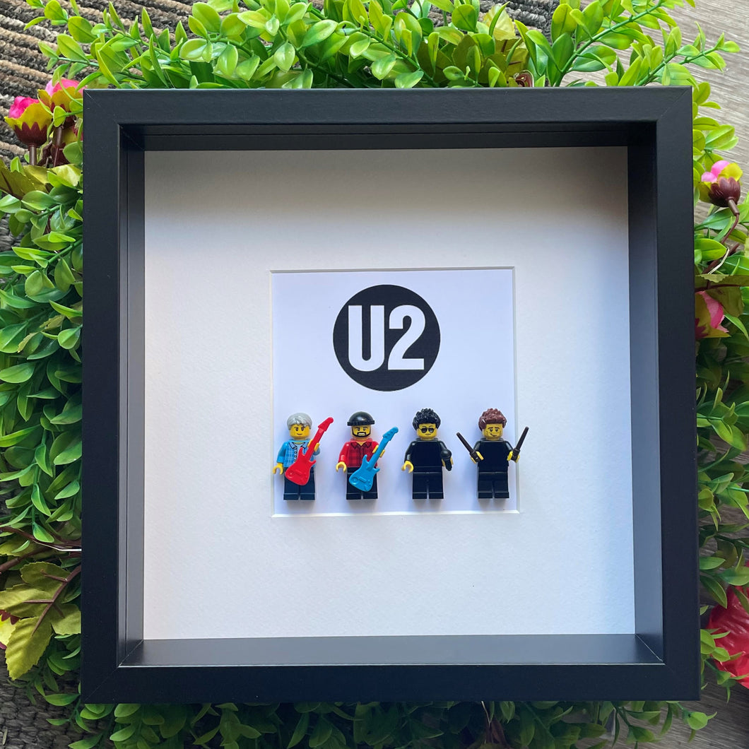 U2 LEGO® Minifigure Band Frame