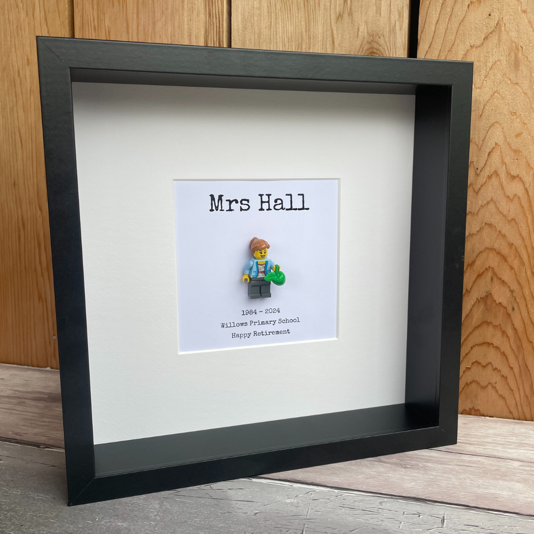 Teacher Retirement LEGO® Frame