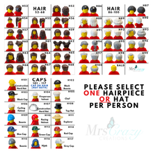 Load image into Gallery viewer, Personalised LEGO® Figure Keyrings
