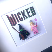Load image into Gallery viewer, Wicked LEGO® Minifigure frame - Box Frame
