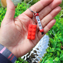 Load image into Gallery viewer, Personalised LEGO® Brick Keyring
