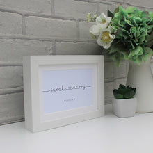 Load image into Gallery viewer, Personalised Valentines Print &amp; Frame
