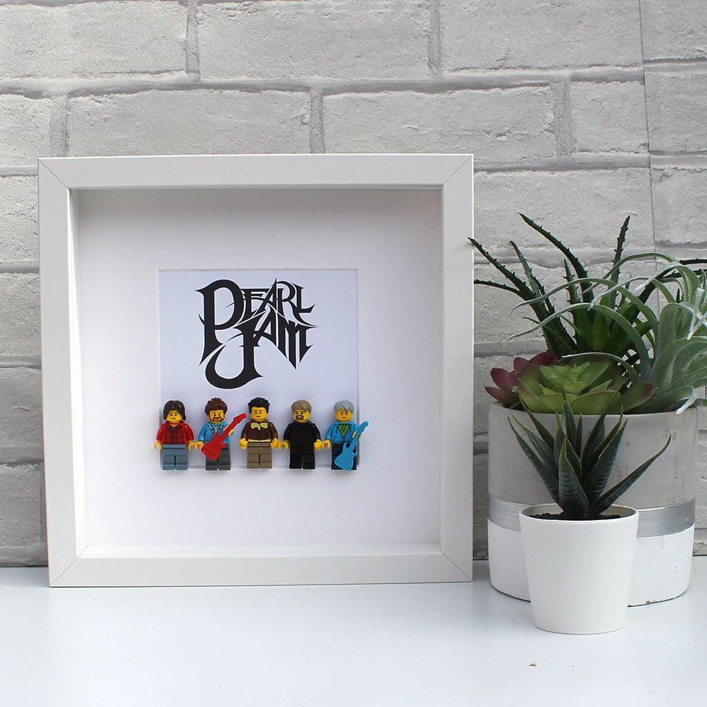 Pearl Jam LEGO® Minifigure Band Frame – Mrs Crazy Creations