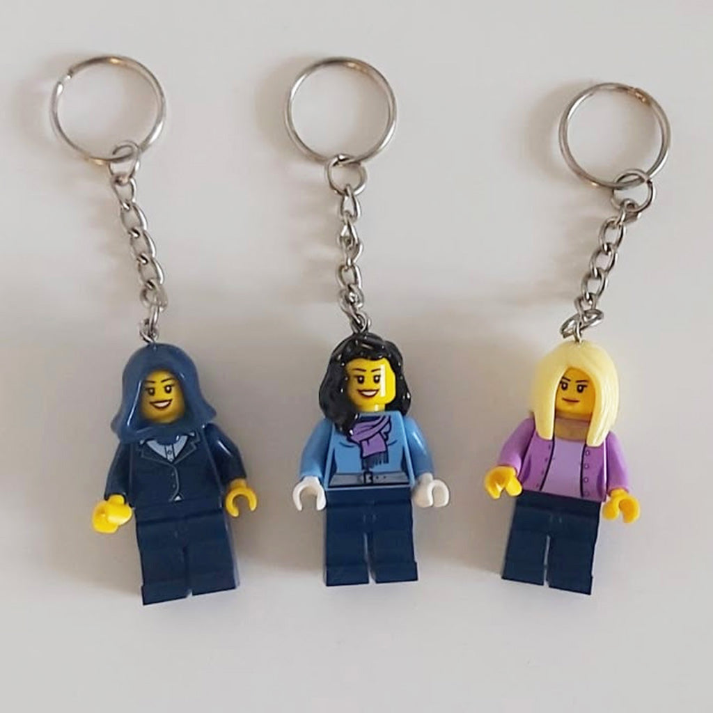 Wedding Favour Personalised LEGO® Keyrings – Mrs Crazy Creations