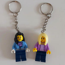 Load image into Gallery viewer, Personalised LEGO® Figure Keyrings
