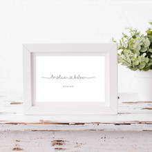 Load image into Gallery viewer, Personalised Valentines Print &amp; Frame
